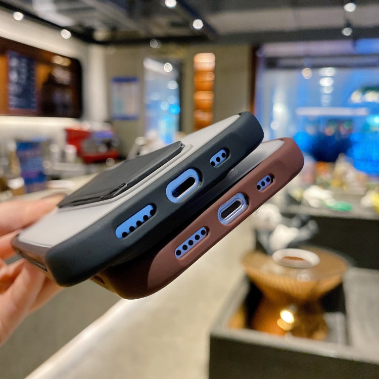 Skin Feel TPU + PC Shockproof Case with Wrist Strap Holder, For iPhone 11, For iPhone 11 Pro, For iPhone 11 Pro Max, For iPhone 12 mini, For iPhone 12 / 12 Pro, For iPhone 12 Pro Max