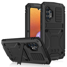 Load image into Gallery viewer, R-JUST Waterproof Shockproof Dustproof Metal + Silicone Protective Case with Holder, For Samsung Galaxy A32 4G, For Samsung Galaxy A32 5G