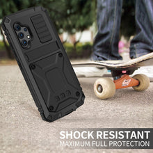 Load image into Gallery viewer, R-JUST Waterproof Shockproof Dustproof Metal + Silicone Protective Case with Holder, For Samsung Galaxy A32 4G, For Samsung Galaxy A32 5G