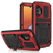 Load image into Gallery viewer, R-JUST Waterproof Shockproof Dustproof Metal + Silicone Protective Case with Holder, For Samsung Galaxy A32 4G, For Samsung Galaxy A32 5G