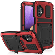 Load image into Gallery viewer, R-JUST Waterproof Shockproof Dustproof Metal + Silicone Protective Case with Holder, For Samsung Galaxy A32 4G, For Samsung Galaxy A32 5G