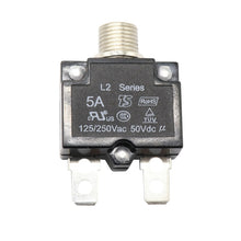 Load image into Gallery viewer, L2 Series 50V Car Overload Protector Manual Reset DC Circuit Breaker with Waterproof Cover, 5A, 10A, 15A, 20A, 30A