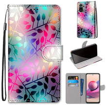 Load image into Gallery viewer, Coloured Drawing Cross Texture Horizontal Flip PU Leather Case with Holder &amp; Card Slots &amp; Wallet &amp; Lanyard, For Xiaomi Redmi Note 10 4G / Note 10s, For Xiaomi Redmi Note 10 5G