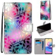 Load image into Gallery viewer, Coloured Drawing Cross Texture Horizontal Flip PU Leather Case with Holder &amp; Card Slots &amp; Wallet &amp; Lanyard, For Xiaomi Redmi Note 10 4G / Note 10s, For Xiaomi Redmi Note 10 5G