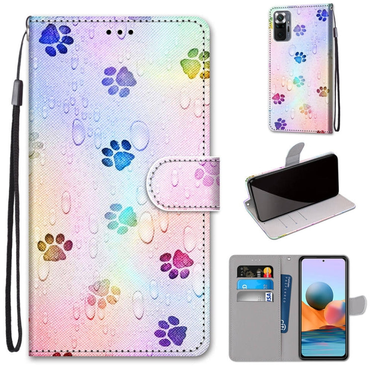 Coloured Drawing Cross Texture Horizontal Flip PU Leather Case with Holder & Card Slots & Wallet & Lanyard, For Xiaomi Redmi Note 10 Pro Max / Note 10 Pro, For Samsung Galaxy A32 4G / A32 Lite