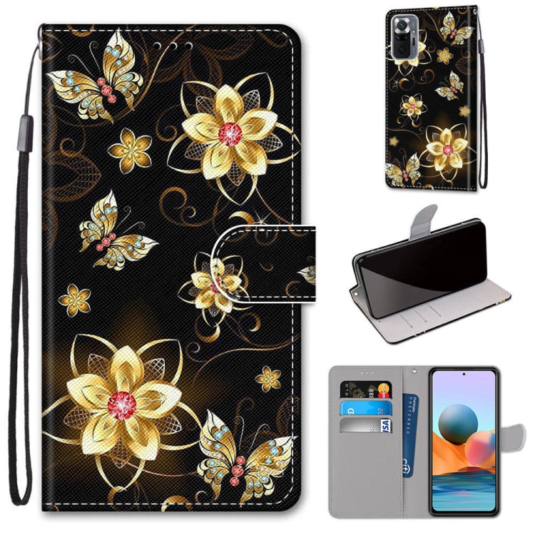Coloured Drawing Cross Texture Horizontal Flip PU Leather Case with Holder & Card Slots & Wallet & Lanyard, For Xiaomi Redmi Note 10 Pro Max / Note 10 Pro, For Samsung Galaxy A32 4G / A32 Lite