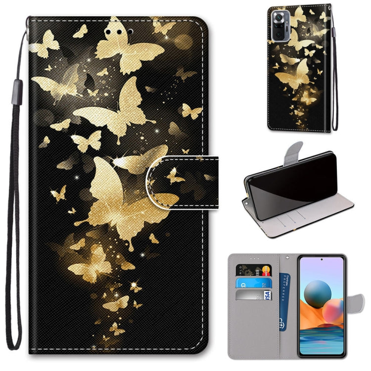 Coloured Drawing Cross Texture Horizontal Flip PU Leather Case with Holder & Card Slots & Wallet & Lanyard, For Xiaomi Redmi Note 10 Pro Max / Note 10 Pro, For Samsung Galaxy A32 4G / A32 Lite