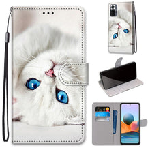 Load image into Gallery viewer, Coloured Drawing Cross Texture Horizontal Flip PU Leather Case with Holder &amp; Card Slots &amp; Wallet &amp; Lanyard, For Xiaomi Redmi Note 10 Pro Max / Note 10 Pro, For Samsung Galaxy A32 4G / A32 Lite