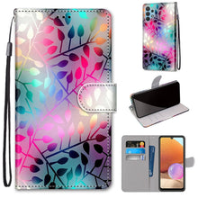 Load image into Gallery viewer, Coloured Drawing Cross Texture Horizontal Flip PU Leather Case with Holder &amp; Card Slots &amp; Wallet &amp; Lanyard, For Xiaomi Redmi Note 10 Pro Max / Note 10 Pro, For Samsung Galaxy A32 4G / A32 Lite
