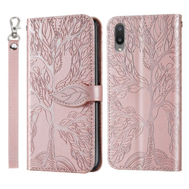 Life of Tree Embossing Pattern Horizontal Flip Leather Case with Holder & Card Slot & Wallet & Photo Frame & Lanyard, For Samsung Galaxy A02, For Samsung Galaxy A32 5G, For Samsung Galaxy M62, For Xiaomi Mi 11, For Xiaomi Poco M3