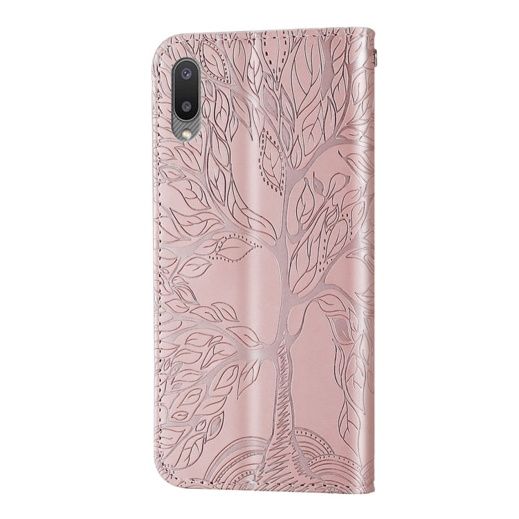 Life of Tree Embossing Pattern Horizontal Flip Leather Case with Holder & Card Slot & Wallet & Photo Frame & Lanyard, For Samsung Galaxy A02, For Samsung Galaxy A32 5G, For Samsung Galaxy M62, For Xiaomi Mi 11, For Xiaomi Poco M3