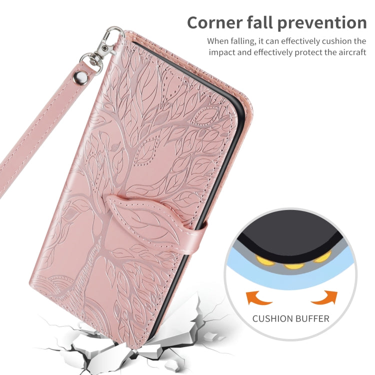 Life of Tree Embossing Pattern Horizontal Flip Leather Case with Holder & Card Slot & Wallet & Photo Frame & Lanyard, For Samsung Galaxy A02, For Samsung Galaxy A32 5G, For Samsung Galaxy M62, For Xiaomi Mi 11, For Xiaomi Poco M3