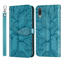 Load image into Gallery viewer, Life of Tree Embossing Pattern Horizontal Flip Leather Case with Holder &amp; Card Slot &amp; Wallet &amp; Photo Frame &amp; Lanyard, For Samsung Galaxy A02, For Samsung Galaxy A32 5G, For Samsung Galaxy M62, For Xiaomi Mi 11, For Xiaomi Poco M3