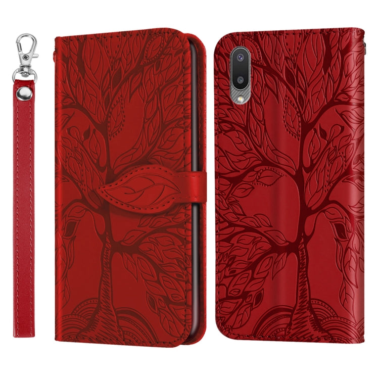 Life of Tree Embossing Pattern Horizontal Flip Leather Case with Holder & Card Slot & Wallet & Photo Frame & Lanyard, For Samsung Galaxy A02, For Samsung Galaxy A32 5G, For Samsung Galaxy M62, For Xiaomi Mi 11, For Xiaomi Poco M3