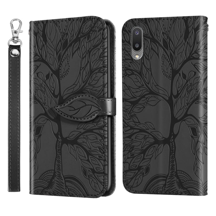 Life of Tree Embossing Pattern Horizontal Flip Leather Case with Holder & Card Slot & Wallet & Photo Frame & Lanyard, For Samsung Galaxy A02, For Samsung Galaxy A32 5G, For Samsung Galaxy M62, For Xiaomi Mi 11, For Xiaomi Poco M3