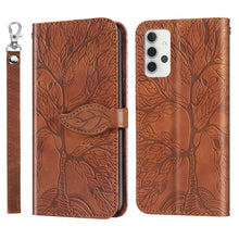 Load image into Gallery viewer, Life of Tree Embossing Pattern Horizontal Flip Leather Case with Holder &amp; Card Slot &amp; Wallet &amp; Photo Frame &amp; Lanyard, For Samsung Galaxy A02, For Samsung Galaxy A32 5G, For Samsung Galaxy M62, For Xiaomi Mi 11, For Xiaomi Poco M3
