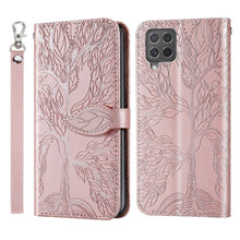 Load image into Gallery viewer, Life of Tree Embossing Pattern Horizontal Flip Leather Case with Holder &amp; Card Slot &amp; Wallet &amp; Photo Frame &amp; Lanyard, For Samsung Galaxy A02, For Samsung Galaxy A32 5G, For Samsung Galaxy M62, For Xiaomi Mi 11, For Xiaomi Poco M3