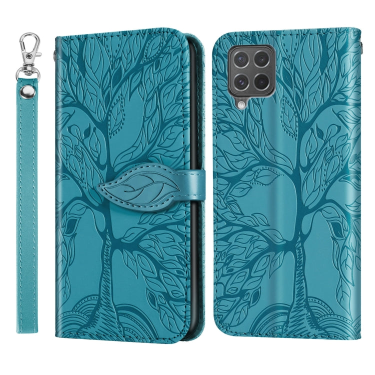 Life of Tree Embossing Pattern Horizontal Flip Leather Case with Holder & Card Slot & Wallet & Photo Frame & Lanyard, For Samsung Galaxy A02, For Samsung Galaxy A32 5G, For Samsung Galaxy M62, For Xiaomi Mi 11, For Xiaomi Poco M3