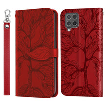 Load image into Gallery viewer, Life of Tree Embossing Pattern Horizontal Flip Leather Case with Holder &amp; Card Slot &amp; Wallet &amp; Photo Frame &amp; Lanyard, For Samsung Galaxy A02, For Samsung Galaxy A32 5G, For Samsung Galaxy M62, For Xiaomi Mi 11, For Xiaomi Poco M3