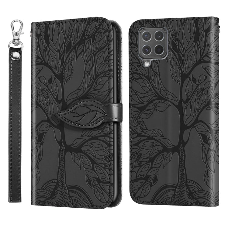 Life of Tree Embossing Pattern Horizontal Flip Leather Case with Holder & Card Slot & Wallet & Photo Frame & Lanyard, For Samsung Galaxy A02, For Samsung Galaxy A32 5G, For Samsung Galaxy M62, For Xiaomi Mi 11, For Xiaomi Poco M3