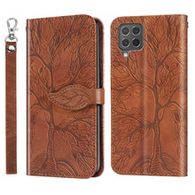 Load image into Gallery viewer, Life of Tree Embossing Pattern Horizontal Flip Leather Case with Holder &amp; Card Slot &amp; Wallet &amp; Photo Frame &amp; Lanyard, For Samsung Galaxy A02, For Samsung Galaxy A32 5G, For Samsung Galaxy M62, For Xiaomi Mi 11, For Xiaomi Poco M3