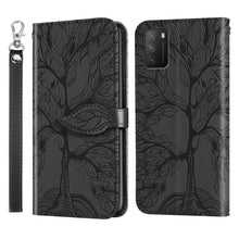 Load image into Gallery viewer, Life of Tree Embossing Pattern Horizontal Flip Leather Case with Holder &amp; Card Slot &amp; Wallet &amp; Photo Frame &amp; Lanyard, For Samsung Galaxy A02, For Samsung Galaxy A32 5G, For Samsung Galaxy M62, For Xiaomi Mi 11, For Xiaomi Poco M3