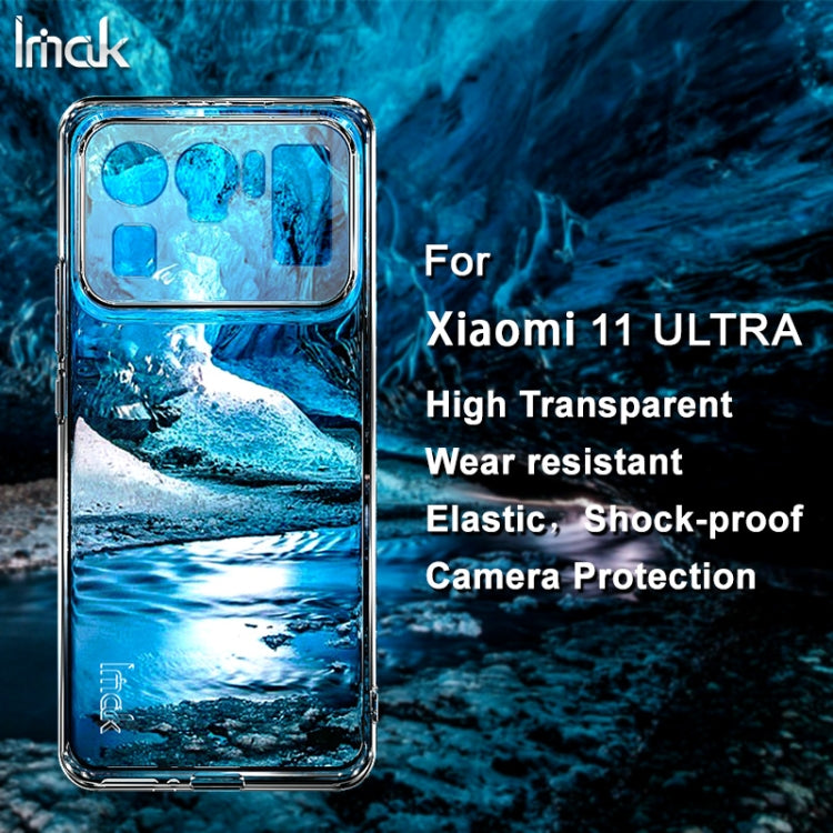 For Xiaomi Mi 11 Ultra IMAK UX-5 Series Transparent Shockproof TPU Protective Case