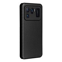 Load image into Gallery viewer, Carbon Fiber Texture Magnetic Horizontal Flip TPU + PC + PU Leather Case with Card Slot, For Xiaomi Mi 11 Ultra, For Xiaomi Mi 11 Pro, For Xiaomi Mi 11 Lite, For Realme C21, For Oppo Find X3 / X3 Pro
