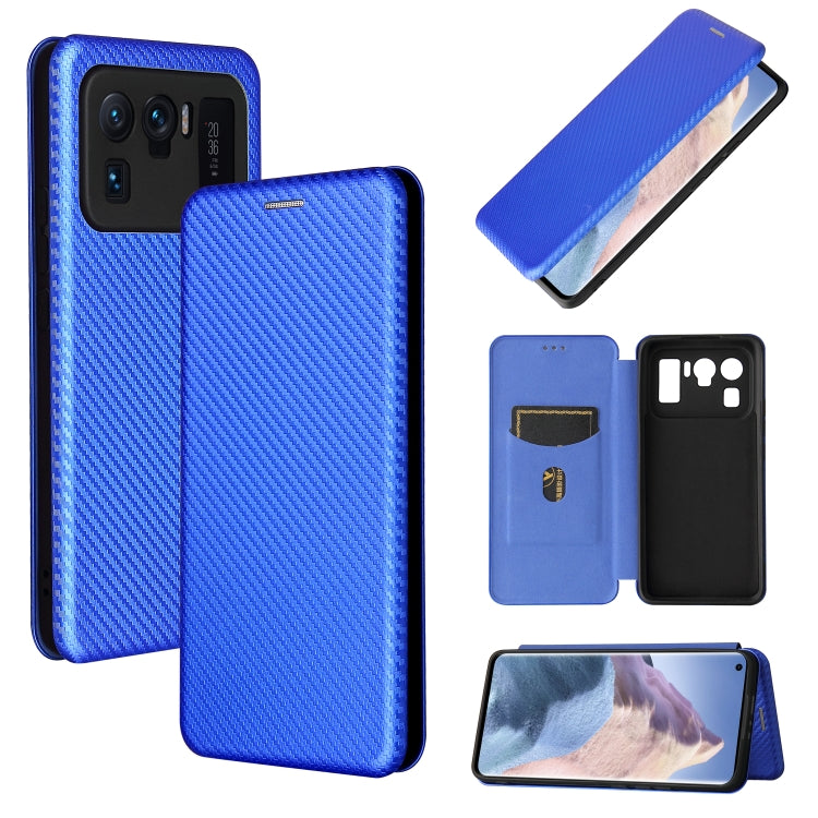 Carbon Fiber Texture Magnetic Horizontal Flip TPU + PC + PU Leather Case with Card Slot, For Xiaomi Mi 11 Ultra, For Xiaomi Mi 11 Pro, For Xiaomi Mi 11 Lite, For Realme C21, For Oppo Find X3 / X3 Pro