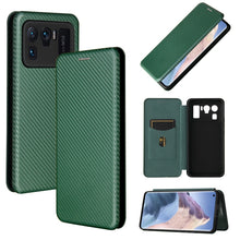 Load image into Gallery viewer, Carbon Fiber Texture Magnetic Horizontal Flip TPU + PC + PU Leather Case with Card Slot, For Xiaomi Mi 11 Ultra, For Xiaomi Mi 11 Pro, For Xiaomi Mi 11 Lite, For Realme C21, For Oppo Find X3 / X3 Pro