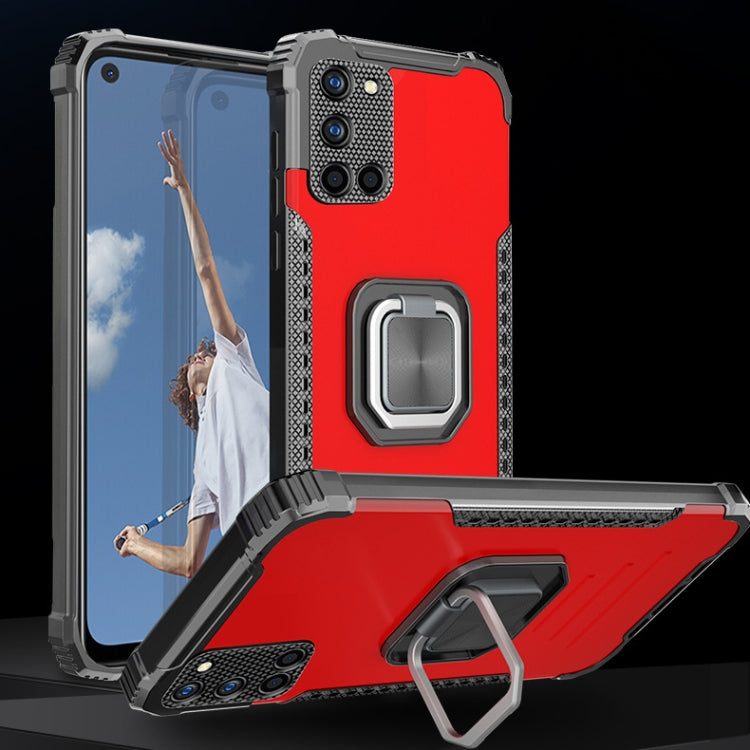 Fierce Warrior Series Armor All-inclusive Shockproof Aluminum Alloy + TPU Protective Case with Ring Holder, For Samsung Galaxy A52 4G / 5G