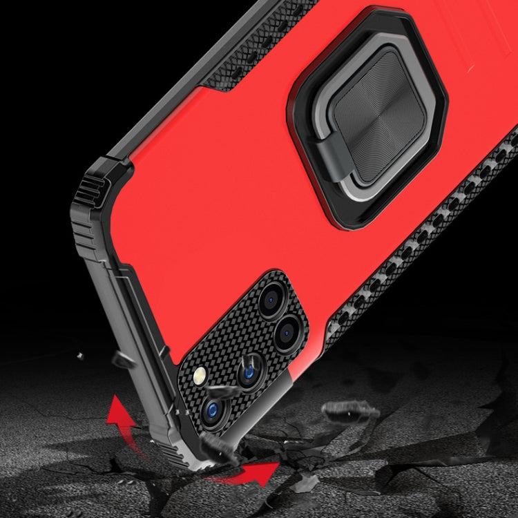 Fierce Warrior Series Armor All-inclusive Shockproof Aluminum Alloy + TPU Protective Case with Ring Holder, For Samsung Galaxy A52 4G / 5G