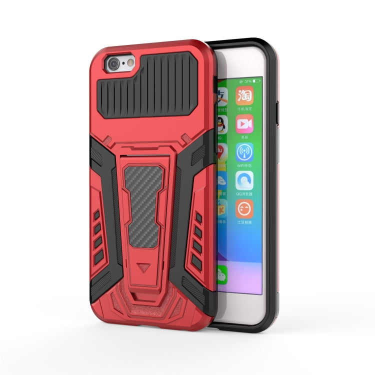 War Chariot Series Armor All-inclusive Shockproof PC + TPU Protective Case with Invisible Holder, For iPhone 6, For iPhone 6 Plus, For iPhone SE 2022 / SE 2020 / 8 / 7, For iPhone 8 Plus / 7 Plus, For iPhone 11, For iPhone 11 Pro Max                   ...