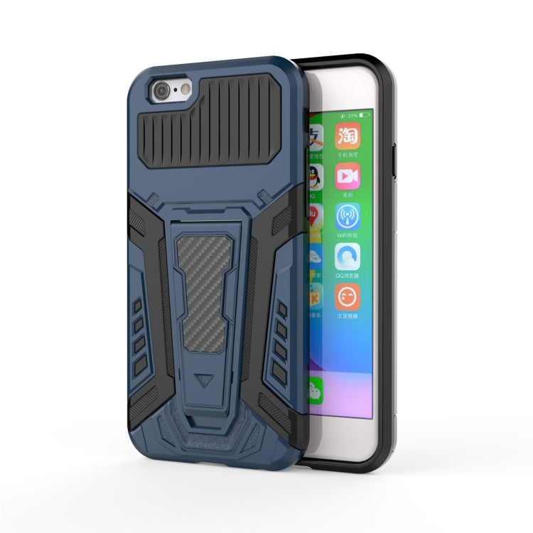 War Chariot Series Armor All-inclusive Shockproof PC + TPU Protective Case with Invisible Holder, For iPhone 6, For iPhone 6 Plus, For iPhone SE 2022 / SE 2020 / 8 / 7, For iPhone 8 Plus / 7 Plus, For iPhone 11, For iPhone 11 Pro Max                   ...