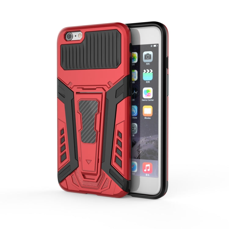 War Chariot Series Armor All-inclusive Shockproof PC + TPU Protective Case with Invisible Holder, For iPhone 6, For iPhone 6 Plus, For iPhone SE 2022 / SE 2020 / 8 / 7, For iPhone 8 Plus / 7 Plus, For iPhone 11, For iPhone 11 Pro Max                   ...