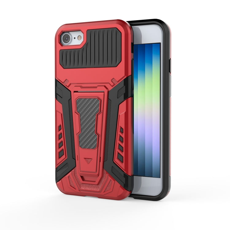 War Chariot Series Armor All-inclusive Shockproof PC + TPU Protective Case with Invisible Holder, For iPhone 6, For iPhone 6 Plus, For iPhone SE 2022 / SE 2020 / 8 / 7, For iPhone 8 Plus / 7 Plus, For iPhone 11, For iPhone 11 Pro Max                   ...