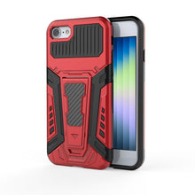 Load image into Gallery viewer, War Chariot Series Armor All-inclusive Shockproof PC + TPU Protective Case with Invisible Holder, For iPhone 6, For iPhone 6 Plus, For iPhone SE 2022 / SE 2020 / 8 / 7, For iPhone 8 Plus / 7 Plus, For iPhone 11, For iPhone 11 Pro Max                   ...