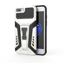 Load image into Gallery viewer, War Chariot Series Armor All-inclusive Shockproof PC + TPU Protective Case with Invisible Holder, For iPhone 6, For iPhone 6 Plus, For iPhone SE 2022 / SE 2020 / 8 / 7, For iPhone 8 Plus / 7 Plus, For iPhone 11, For iPhone 11 Pro Max                   ...