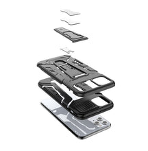 Load image into Gallery viewer, War Chariot Series Armor All-inclusive Shockproof PC + TPU Protective Case with Invisible Holder, For iPhone 11 Pro