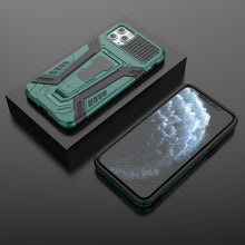 Load image into Gallery viewer, War Chariot Series Armor All-inclusive Shockproof PC + TPU Protective Case with Invisible Holder, For iPhone 11 Pro