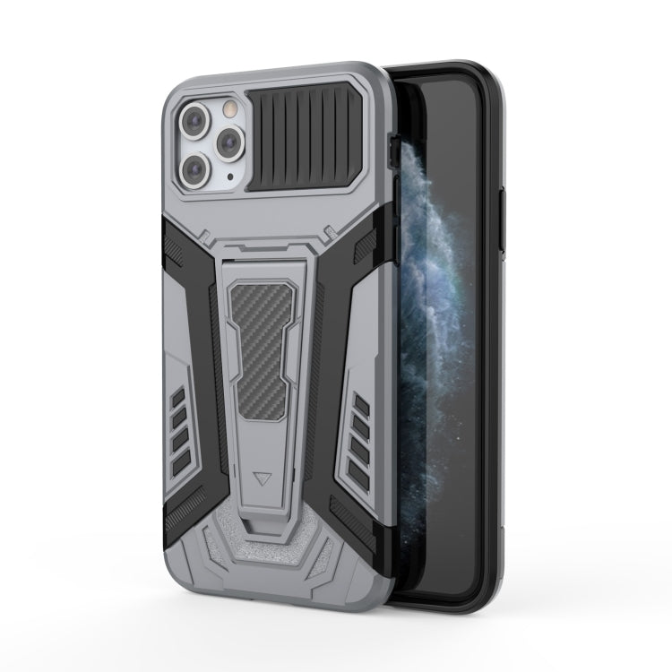 War Chariot Series Armor All-inclusive Shockproof PC + TPU Protective Case with Invisible Holder, For iPhone 12 mini, For iPhone 11 Pro
