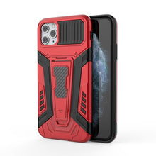Load image into Gallery viewer, War Chariot Series Armor All-inclusive Shockproof PC + TPU Protective Case with Invisible Holder, For iPhone 6, For iPhone 6 Plus, For iPhone SE 2022 / SE 2020 / 8 / 7, For iPhone 8 Plus / 7 Plus, For iPhone 11, For iPhone 11 Pro Max                   ...