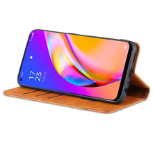 Load image into Gallery viewer, AZNS Magnetic Calf Texture Horizontal Flip Leather Case with Card Slots &amp; Holder &amp; Wallet, For OPPO A94 / F19 Pro / Reno5 Lite, For Xiaomi Mi 11 Ultra