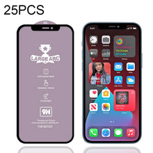 Load image into Gallery viewer, 25 PCS 9H HD Large Arc High Alumina Full Screen Tempered Glass Film, For iPhone 12 mini (25 PCS), For iPhone 12 / 12 Pro (25 PCS), For iPhone 12 Pro Max (25 PCS)