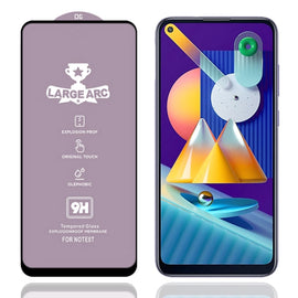 9H HD Large Arc High Alumina Full Screen Tempered Glass Film, For Samsung Galaxy M11 (1 PCS), For Samsung Galaxy M21 / M21 2021 (1 PCS), For Samsung Galaxy M31 (1 PCS), For Samsung Galaxy M31s (1 PCS), For Samsung Galaxy M51 (1 PCS)                    ...