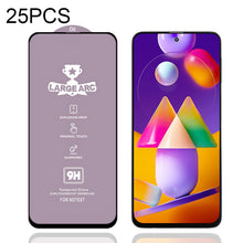 Load image into Gallery viewer, 25 PCS 9H HD Large Arc High Alumina Full Screen Tempered Glass Film, For Samsung Galaxy M11 (25 PCS), For Samsung Galaxy M21 / M21 2021 (25 PCS), For Samsung Galaxy M31 (25 PCS), For Samsung Galaxy M31s (25 PCS), For Samsung Galaxy M51 (25 PCS)        ...