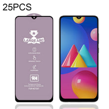 Load image into Gallery viewer, 25 PCS 9H HD Large Arc High Alumina Full Screen Tempered Glass Film, For Samsung Galaxy M11 (25 PCS), For Samsung Galaxy M21 / M21 2021 (25 PCS), For Samsung Galaxy M31 (25 PCS), For Samsung Galaxy M31s (25 PCS), For Samsung Galaxy M51 (25 PCS)        ...