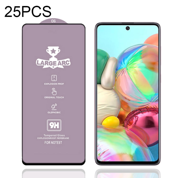 25 PCS 9H HD Large Arc High Alumina Full Screen Tempered Glass Film, For Samsung Galaxy M11 (25 PCS), For Samsung Galaxy M21 / M21 2021 (25 PCS), For Samsung Galaxy M31 (25 PCS), For Samsung Galaxy M31s (25 PCS), For Samsung Galaxy M51 (25 PCS)        ...
