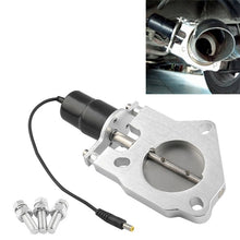 Load image into Gallery viewer, Universal Car Stainless Steel Racing Electric Exhaust Cutout Valves Control Motor, 2 inch, 2.25 inch, 3 inch