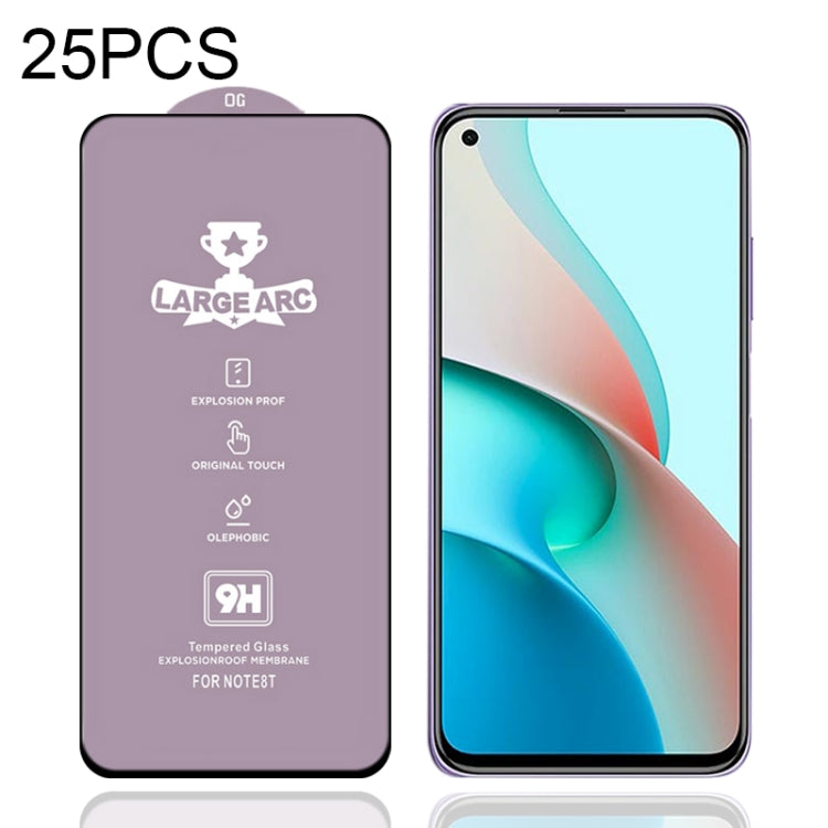 25 PCS 9H HD Large Arc High Alumina Full Screen Tempered Glass Film, For Xiaomi Redmi Note 10 (25 PCS), For Xiaomi Mi 10T 5G (25 PCS), For Xiaomi Mi 10T Pro 5G (25 PCS), For Xiaomi Mi 10T Lite 5G (25 PCS), For Xiaomi Mi 10 Lite Zoom (25 PCS)           ...